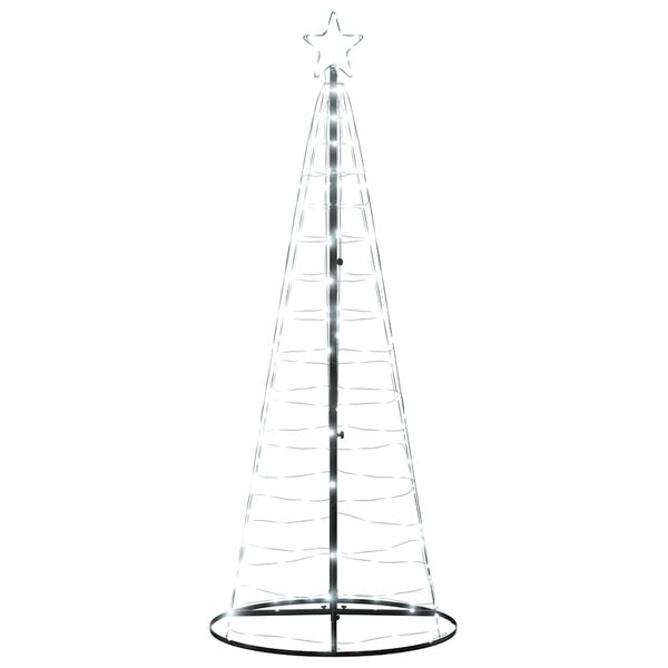 vidaXL LED Weihnachtsbaum 200 LEDs Kaltwei&szlig; 180 cm