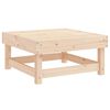 vidaXL 7-tlg. Garten-Lounge-Set Massivholz Kiefer