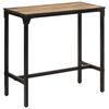 vidaXL 5-tlg. Bar-Set Raues Mangoholz und Metall