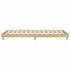 vidaXL Bettgestell ohne Matratze Sonoma-Eiche 90x190 cm Holzwerkstoff