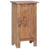 vidaXL Nachtschrank 43&times;31&times;80 cm Massivholz Mahagoni