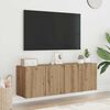 vidaXL TV-Wandschr&auml;nke 2 Stk. Artisan-Eiche 60x30x41 cm