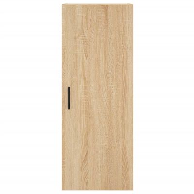 vidaXL Highboard Sonoma-Eiche 34,5x34x180 cm Holzwerkstoff