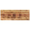 vidaXL Tischplatte 160x50x3,8 cm Rechteckig Raues Massivholz Mango