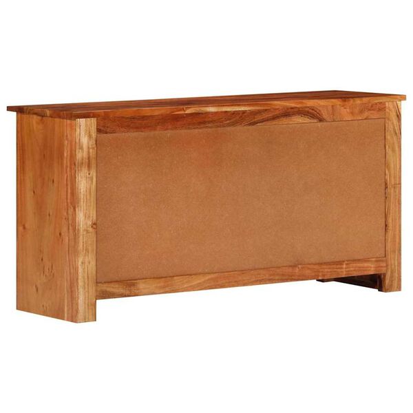 vidaXL Sideboard Braun 100 x 30 x 50 cm Akazie Massivholz