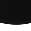 vidaXL Tischplatte Dunkelbraun 100x50x4 cm Massivholz Eiche Oval