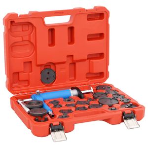 vidaXL 23-tlg Druckluft-Bremskolben-R&uuml;cksteller Universal Werkzeug Set