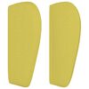vidaXL Kopfteil mit Ohren Gr&uuml;n 93x23x78/88 cm Stoff