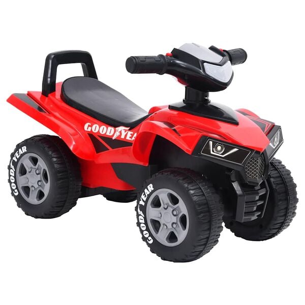 vidaXL Aufsitz-Quad f&uuml;r Kinder Good Year Rot