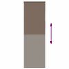 vidaXL Verdunkelungsrollo Kaffeebraun 80x230 cm Stoffbreite 75,7 cm