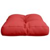 vidaXL Palettenkissen Rot 50x40x12 cm Stoff