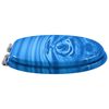 vidaXL Toilettensitz Blauer Tropfen 44 x 38 cm MDF-Platte