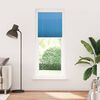 vidaXL Plissee Blau 70x200 cm Stoffbreite 69,4 cm Polyester