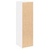 vidaXL Badezimmerschrank mit Rollenhalter Wei&szlig; 20,5x22x72 cm