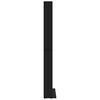 vidaXL CD-Schrank Schwarz 102x16x177,5 cm Holzwerkstoff
