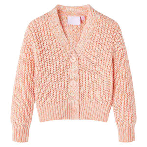 vidaXL Kinder-Strickjacke Rosa 104