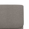 vidaXL Loungesessel Taupe 55x64x80 cm Stoff