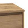 vidaXL Nachttisch 2 pcs Artisan-Eiche 39 x 34,5 x 50 cm Holzwerkstoff