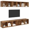 vidaXL TV-Schrankset 4 pcs Altholz 37 x 37 x 107,5 cm Holzwerkstoff