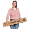 WallArt Paneele Holzoptik Altholz Eiche Vintage-Braun