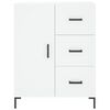 vidaXL Highboard Wei&szlig; 69,5x34x180 cm Holzwerkstoff