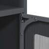 vidaXL Sideboard Anthrazit 100,5x39x107 cm Kaltgewalzter Stahl