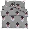vidaXL Bettw&auml;sche-Set Mehrfarbig 200x220 cm Baumwolle
