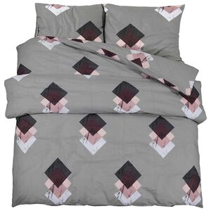 vidaXL Bettw&auml;sche-Set Mehrfarbig 200x220 cm Baumwolle