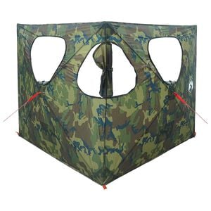 vidaXL Huntingzelt 145 x 145 x 150 cm Tarnung Polyester und Stahl