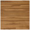vidaXL Tischplatte 80 x 80 x 3,5 cm Quadratisch Massives Teakholz