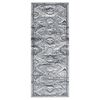 vidaXL Teppichl&auml;ufer BCF Orientalisch Grau 80x200 cm