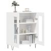 vidaXL Sideboard Wei&szlig; 69,5x34x90 cm Holzwerkstoff