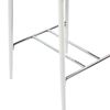 vidaXL 3-tlg. Bar-Set Kunstleder Wei&szlig;