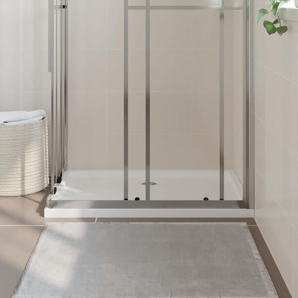 vidaXL Duschtasse ABS Rechteckig Wei&szlig; 70x100 cm