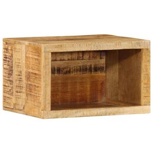vidaXL Nachttisch Braun 40 x 30 x 25 cm Massivholz Mango