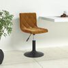 vidaXL Barhocker Braun Samt