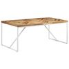 vidaXL Esstisch 180x90x76 cm Akazie und Mango Massivholz