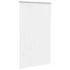 vidaXL Verdunkelungsrollo Wei&szlig; 135x230cm Stoffbreite 131,6cm Polyester