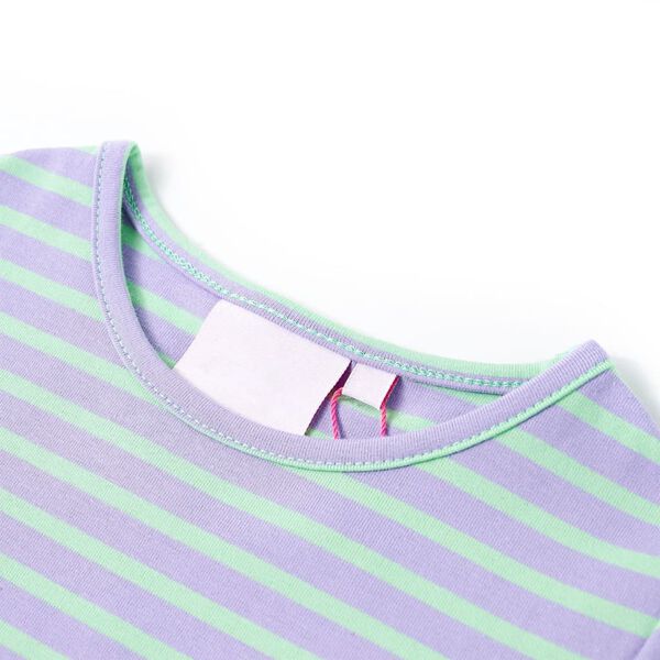 Kinder-T-Shirt Helles Minzgr&uuml;n 128