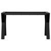 vidaXL Couchtisch-Gestell in Y-Form 80x40x43 cm Stahl