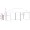 vidaXL Pop-Up-Partyzelt Faltbar Blau 3&times;6 m
