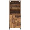vidaXL Highboard Altholz 69,5 x 34 x 180 cm Holzwerkstoff