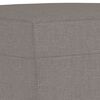 vidaXL Fu&szlig;hocker Taupe 70x55x41 cm Stoff