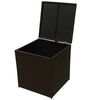 vidaXL 8-tlg. Garten-Lounge-Set mit Auflagen Poly Rattan Braun