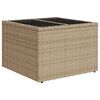 vidaXL Sofa Set mit Kissen 8 pcs Beige und Grau Poly Rattan