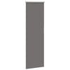 vidaXL Verdunkelungsrollo Grau 55x130 cm Stoffbreite 50,7 cm Polyester