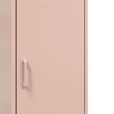 vidaXL Highboard Rosa 36x39x113 cm Stahl