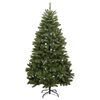 vidaXL K&uuml;nstlicher Weihnachtsbaum Gr&uuml;n 210 cm PVC und Metall
