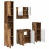vidaXL Badezimmerm&ouml;bel-Set 4 stk. Altholz 61 x 35 x 64 cm