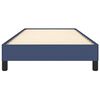 vidaXL Bettgestell ohne Matratze Blau 90x200 cm Stoff